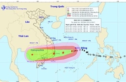 Bão số 12 tăng cấp, dự báo đổ bộ vào Khánh Hòa - Ninh Thuận